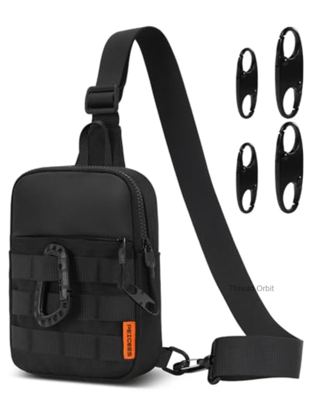 Nylon Crossbody Sling Bag Anti Theft Mini Men Tactical Everyday Carry